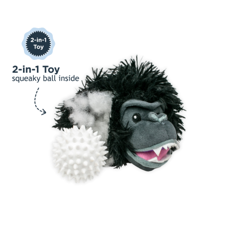 2-in-1 Highland Cow Fetch Ball