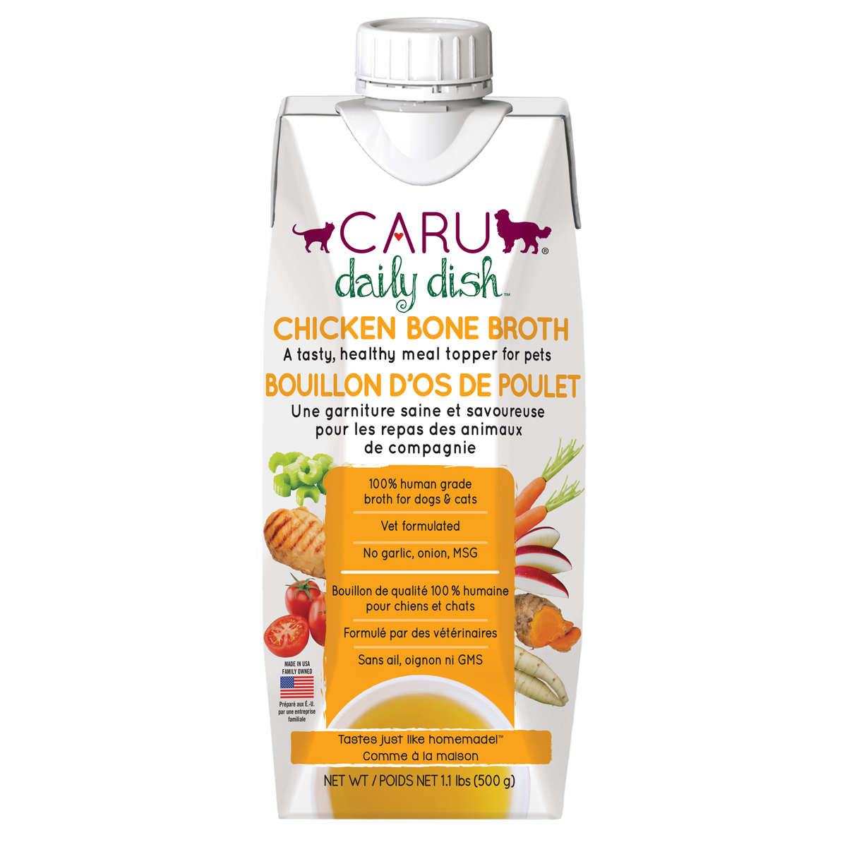 Daily Dish Chicken Bone Broth for Dogs & Cats