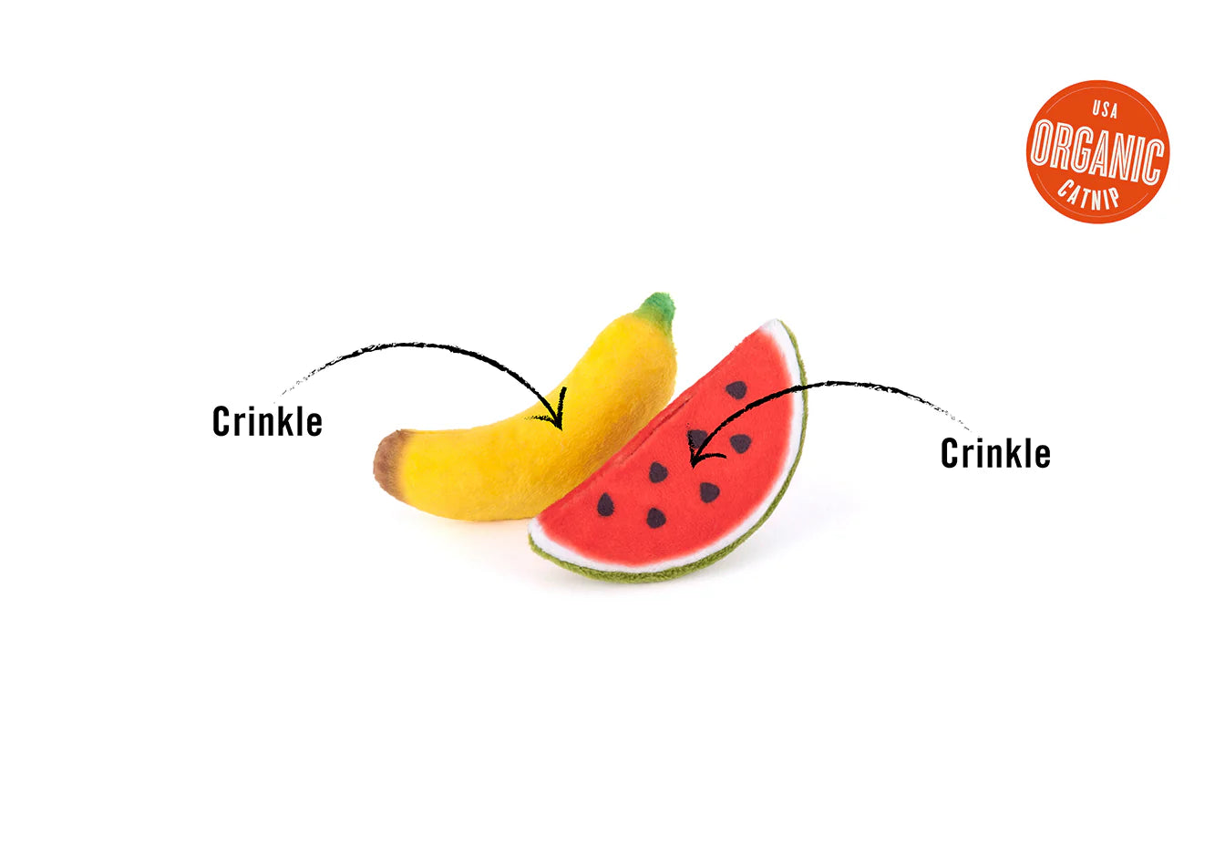 Tutti Frutti Catnip Toys