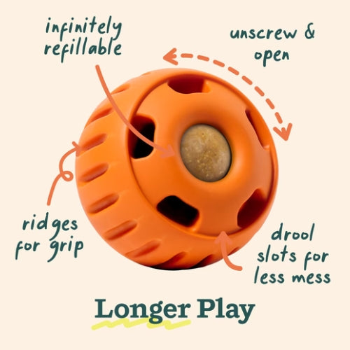 *Limited Edition* Pumpkin Pupsicle - Long Lasting Puzzle Toy