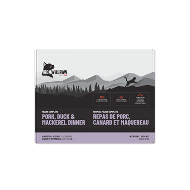 Feline Complete Pork, Duck & Mackerel Dinner 3lb