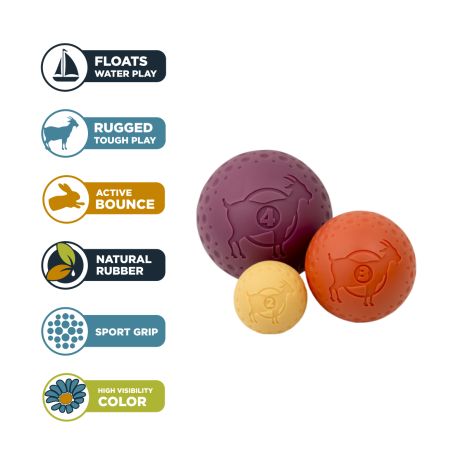 GOAT Natural Rubber Tough Ball