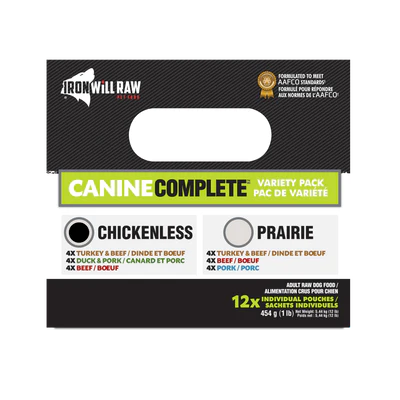 Canine Complete Chickenless Variety Pack 12lb