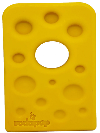 Swiss Cheese Wedge Durable Nylon Chew Toy