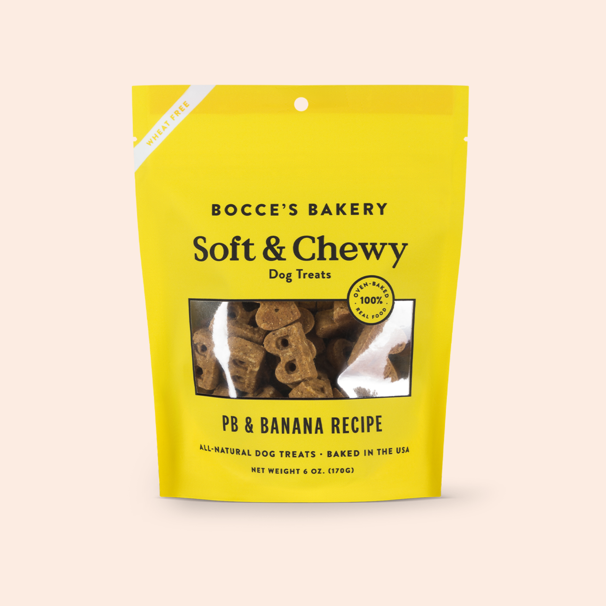 PB & Banana Recipe Soft & Chewy Dog Treats
