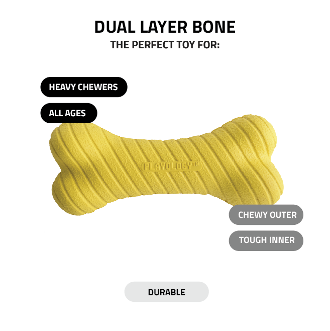 Dual Layer Bone - Chicken Scented