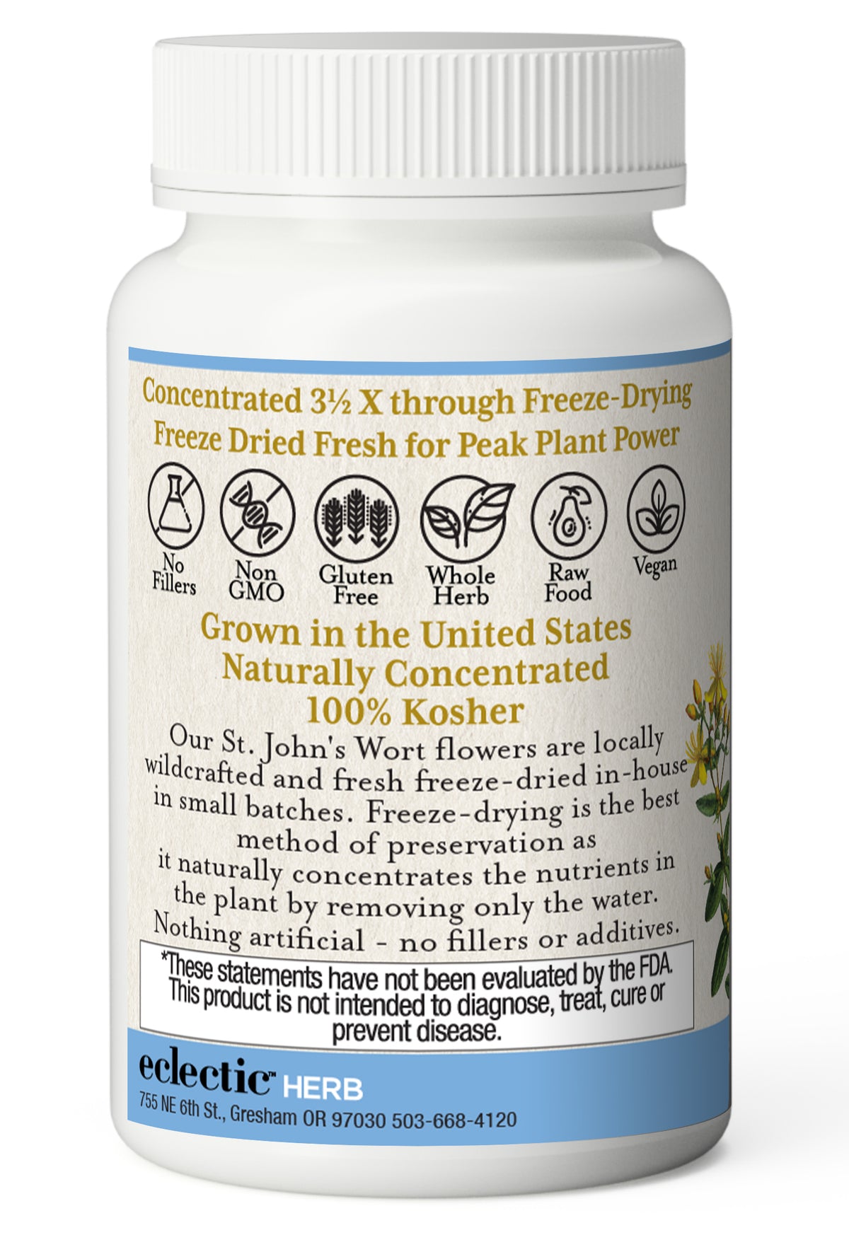 St. John's Wort - Manage anxiety, pain, wounds, and skin issues