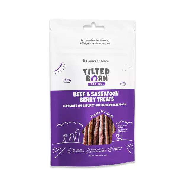 Canadian Beef &amp; Saskatoon Berry Treats - Sticks