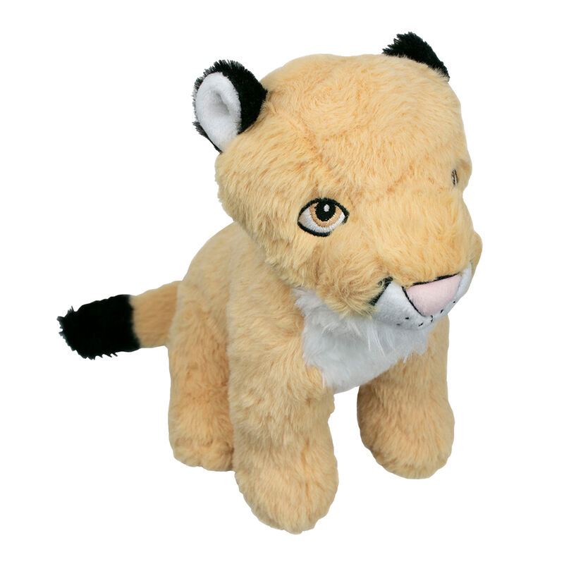 Plush Mountain Lion Crunch-Squeak-Crinkle
