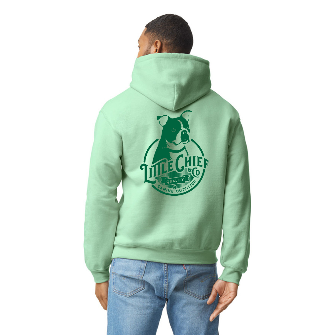 Hoodie Sweatshirt - Mint Green