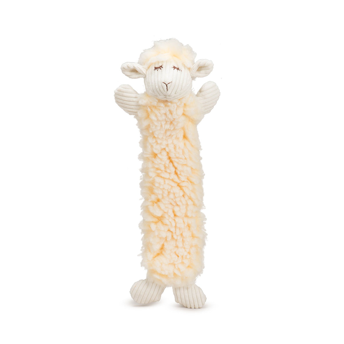 Louise Lamb Fluffer Long &amp; Lovelie™ Durable Plush Dog Toy