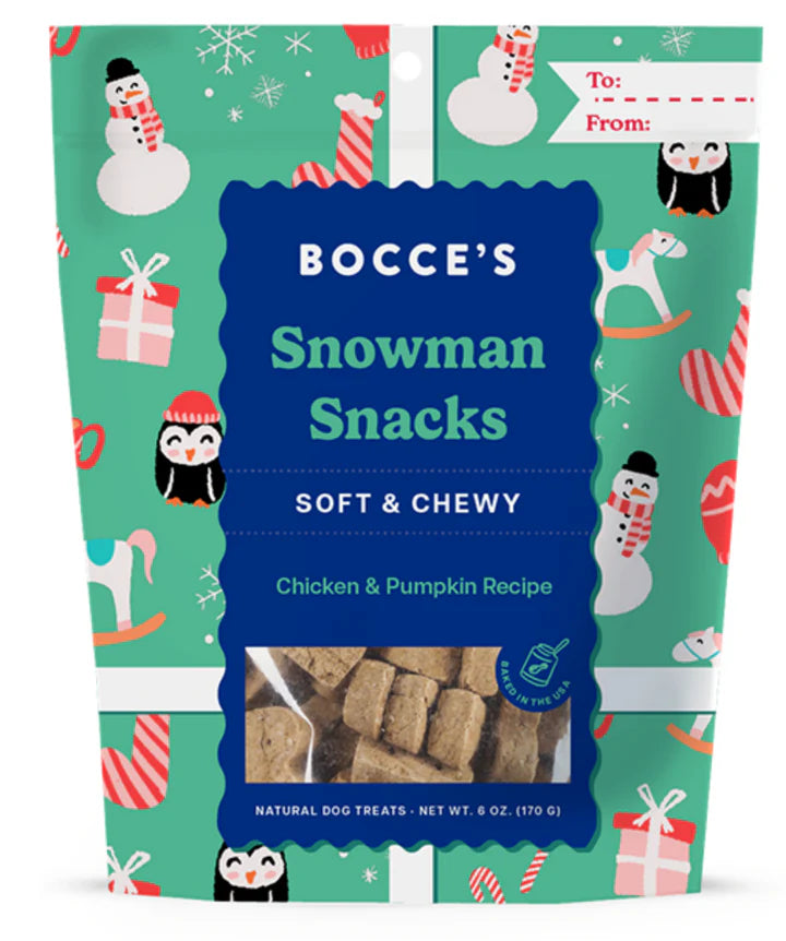 Snowman Snacks Soft & Chewy Treats