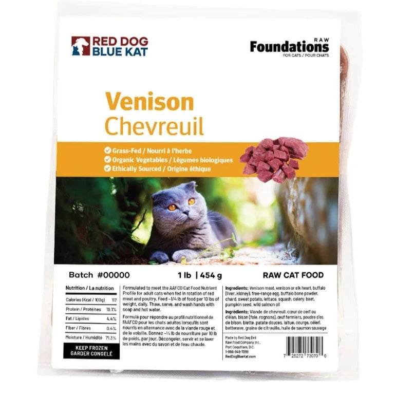 Foundations Cat Venison Recipe