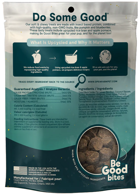 Be Good Bites - Insect & Wholesome Grains Treats