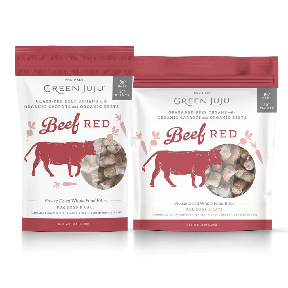 Freeze Dried Beef Red Bites for Dog &amp; Cat