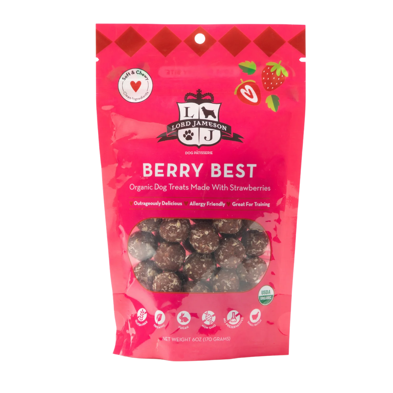 Berry Best Organic Dog Treats