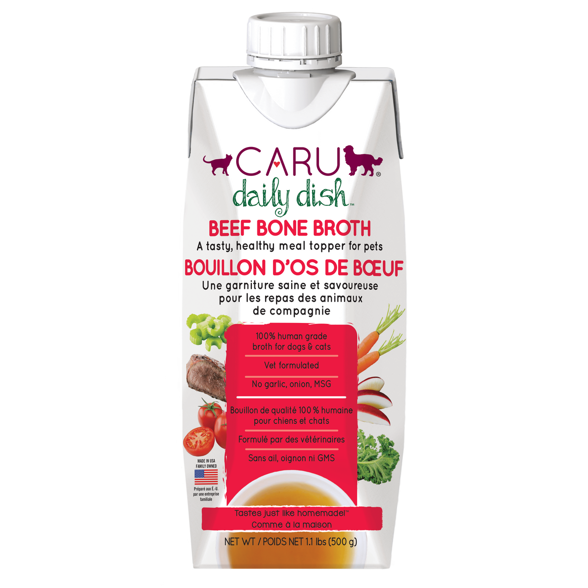 Daily Dish Beef Bone Broth for Dogs &amp; Cats