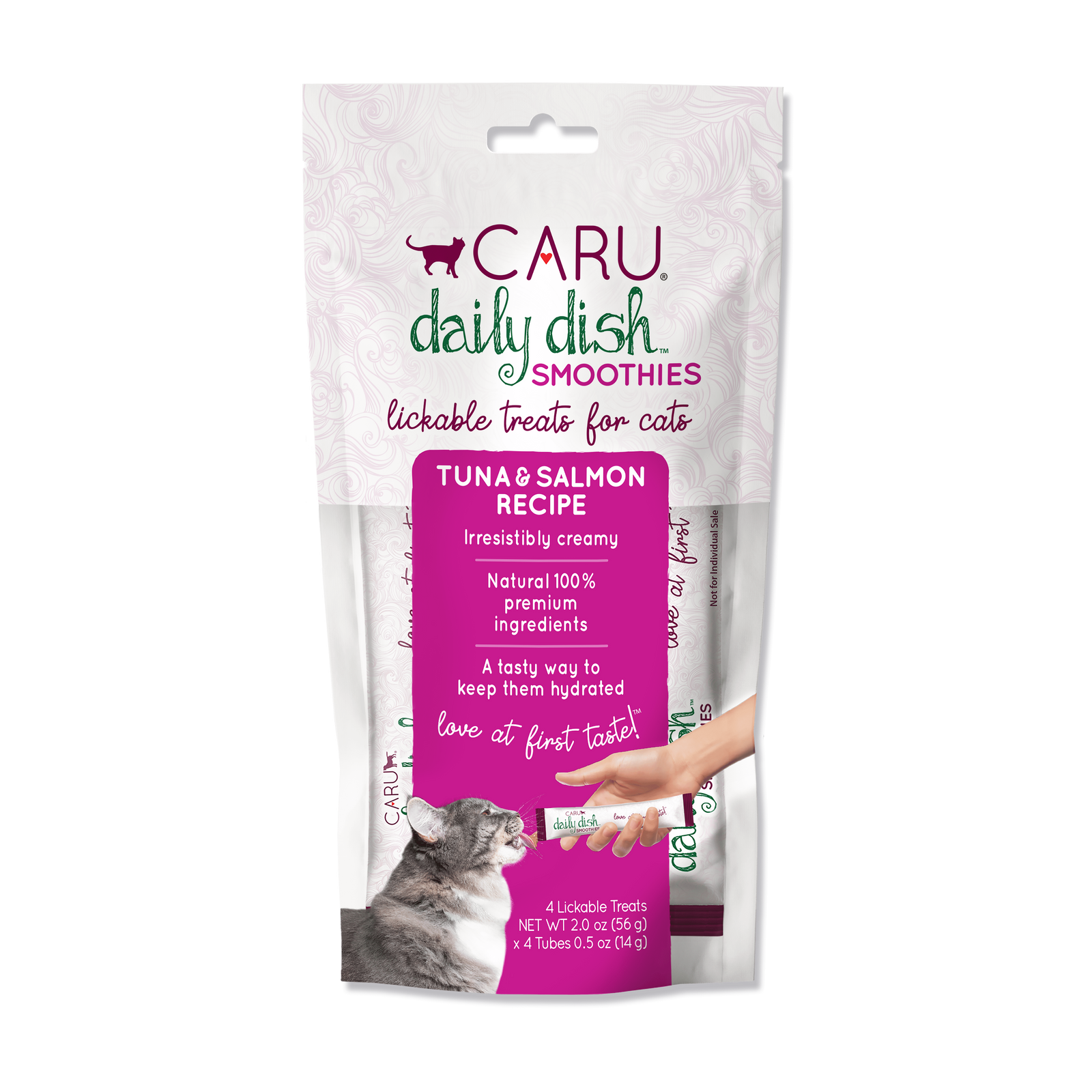 Daily Dish Tuna & Salmon Smoothies Treats for Cats