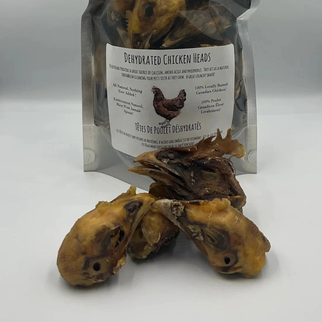 Dehydrated Chicken Heads