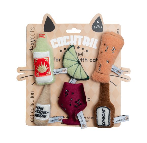 Cocktail Catnip Collection - 6 pcs