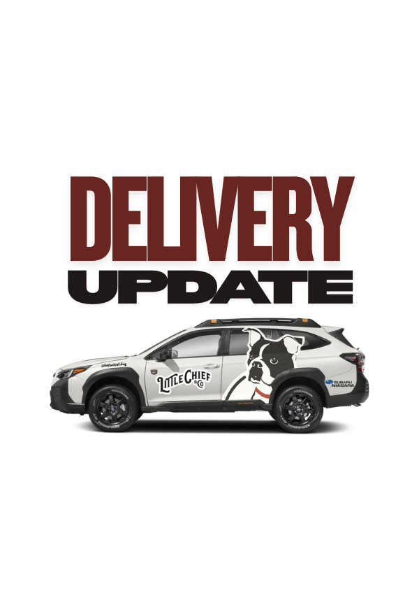 Delivery update for Monday!