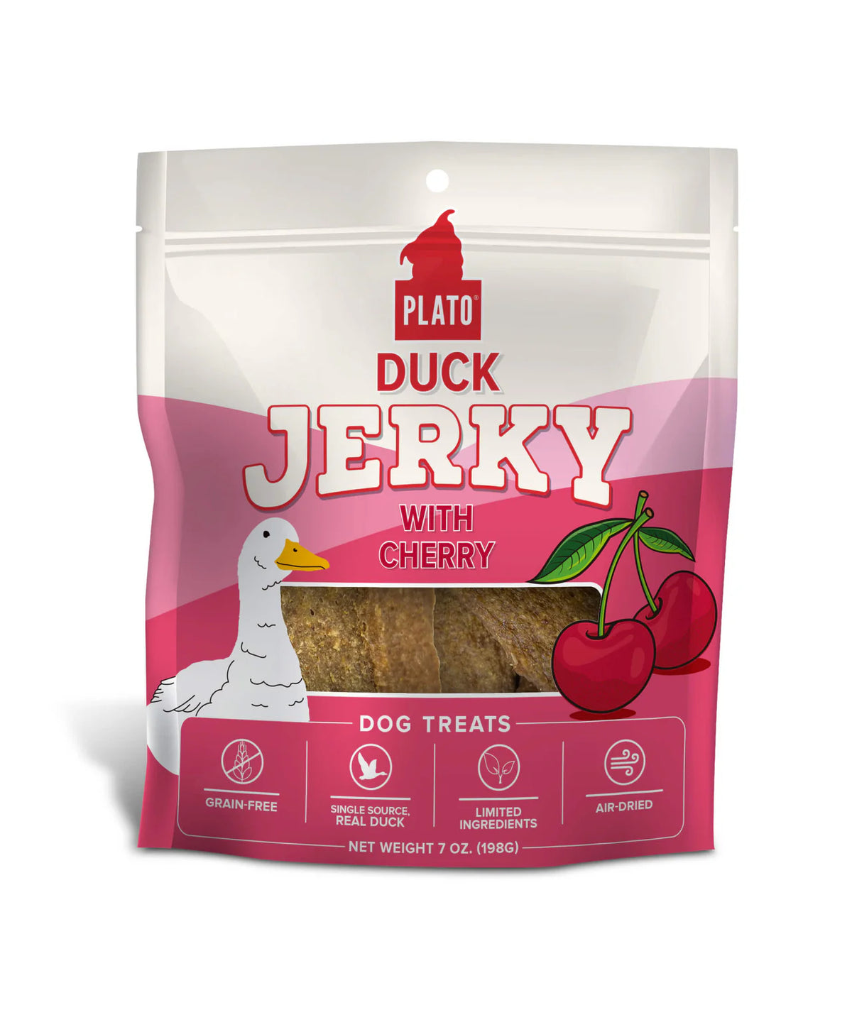 Duck Jerky with Cherry