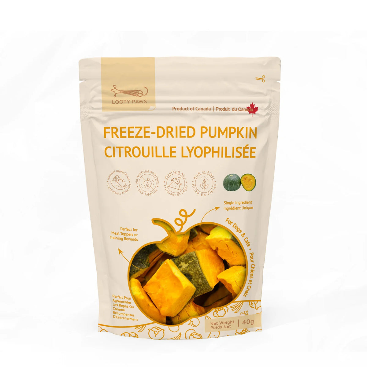 Fruity Crunchy Freeze Dried Kabocha Pumpkin