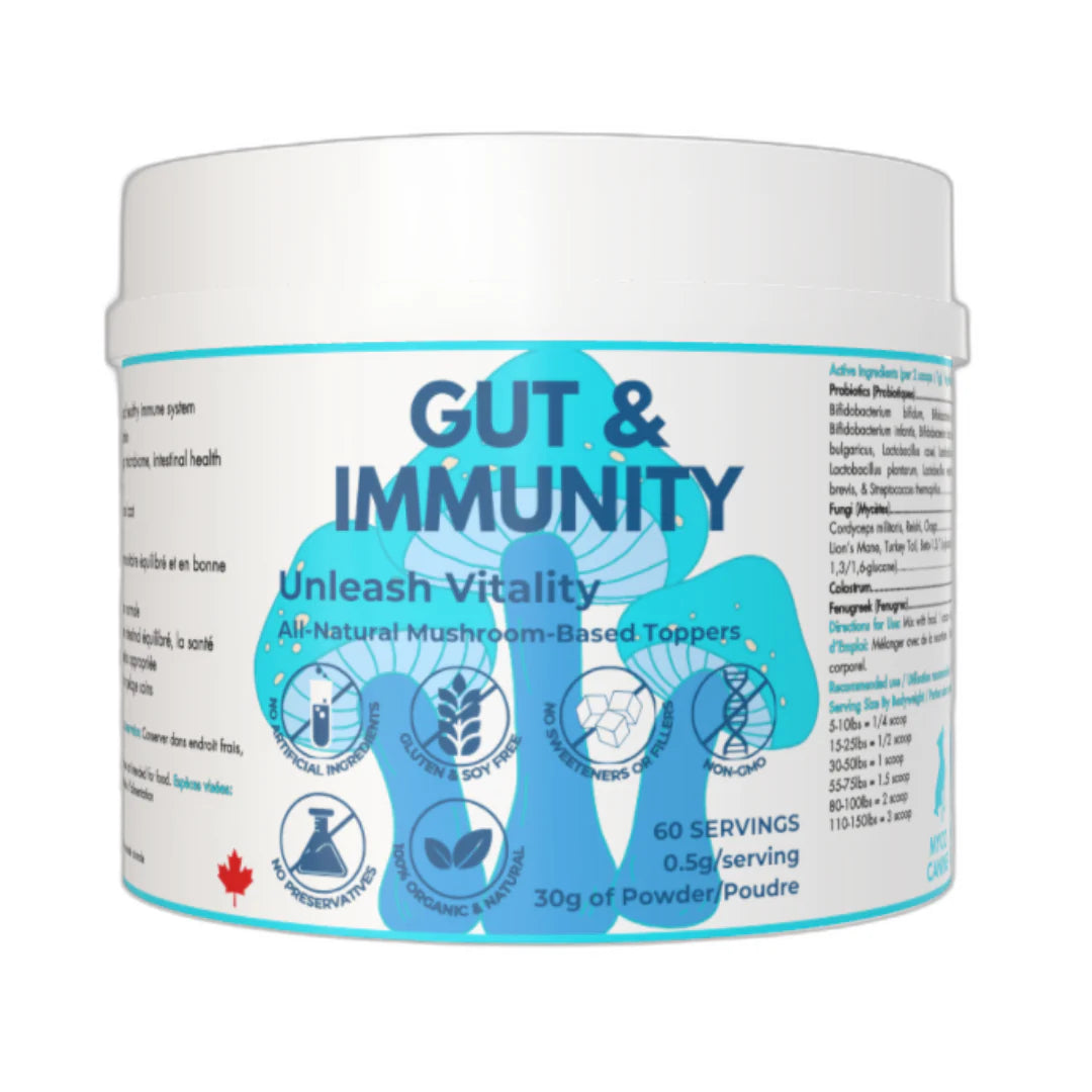 Gut (Allergies) &amp; Immunity All Natural Mushroom Based Supplement