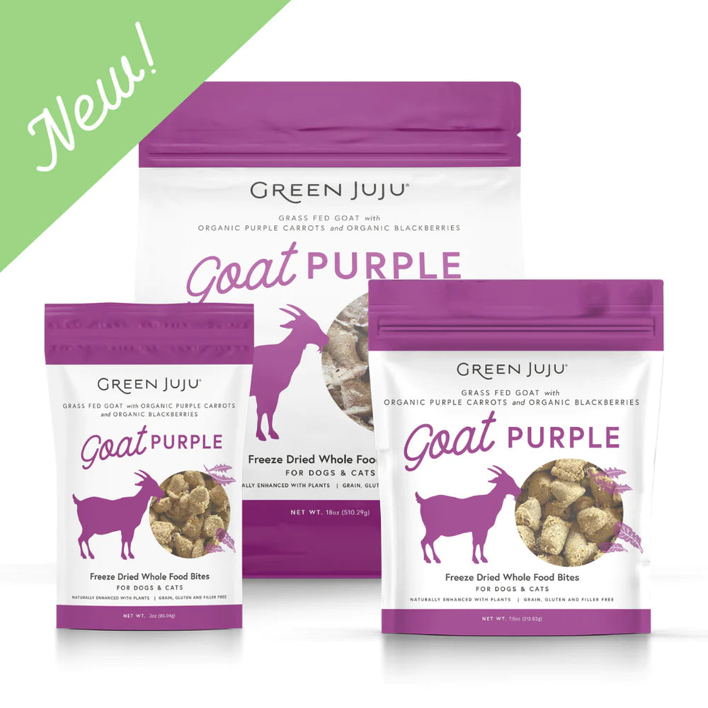 Freeze Dried Goat Purple Bites for Dog &amp; Cat