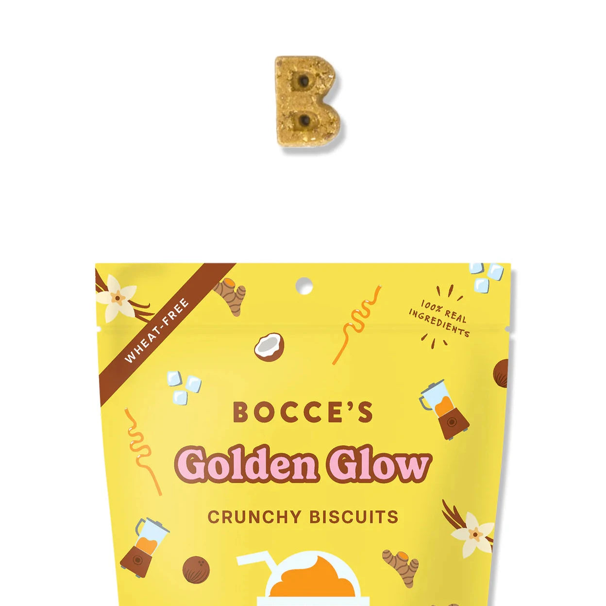 Golden Glow Smoothie Biscuits