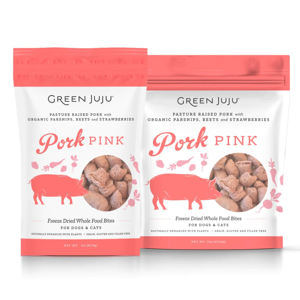 Freeze Dried Pork Pink Bites for Dog &amp; Cat