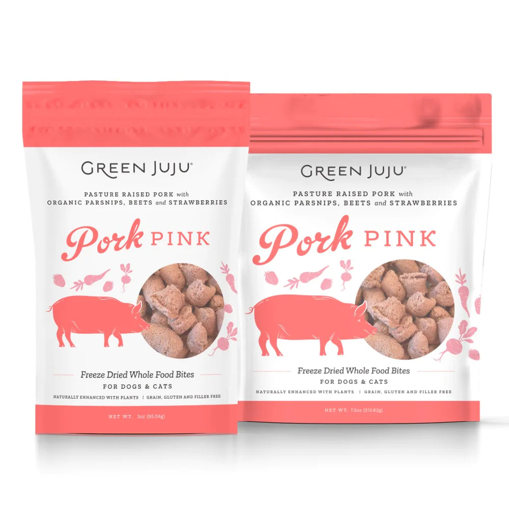 Freeze Dried Pork Pink Bites for Dog & Cat