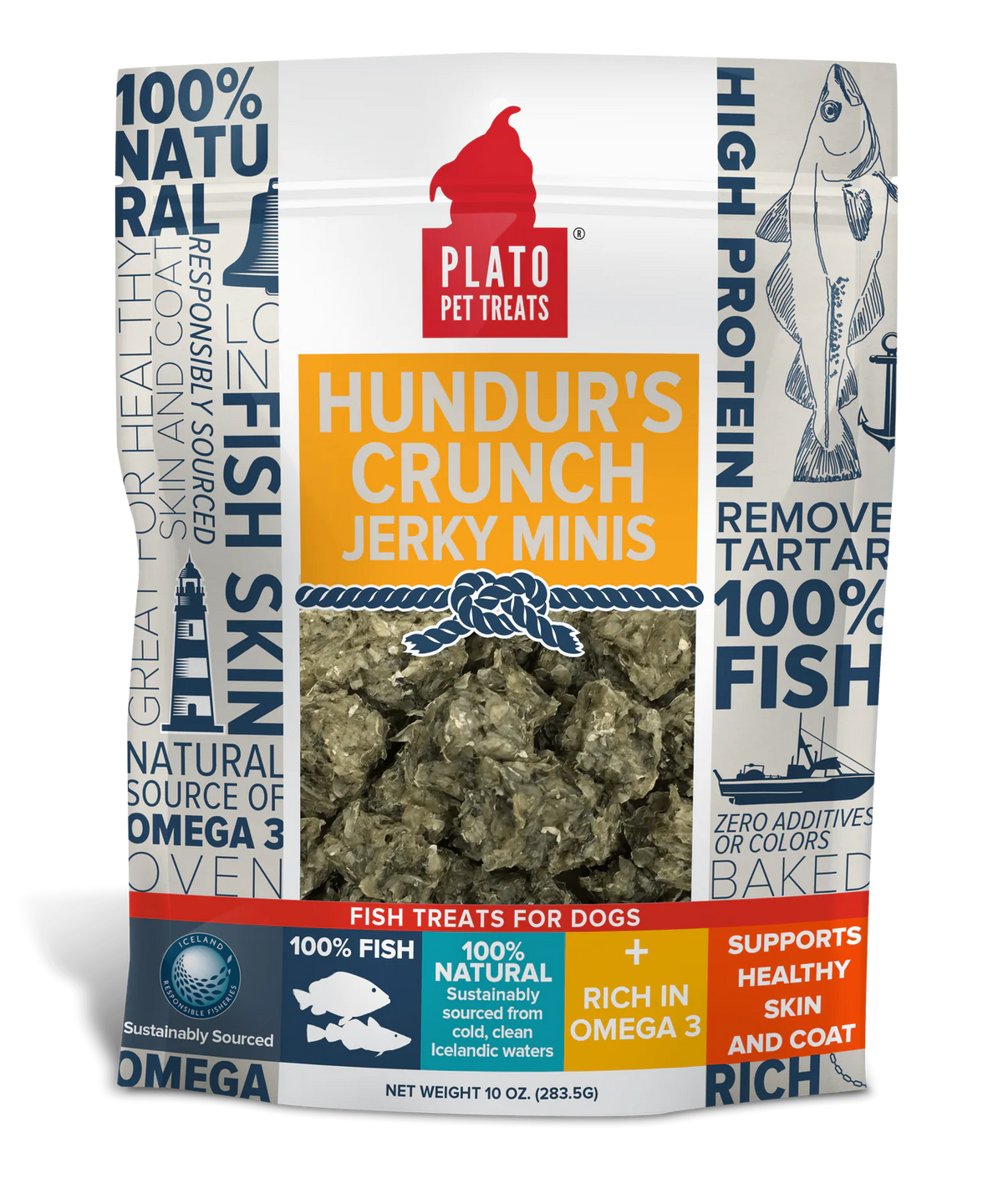 Hundur&#39;s Crunch Jerky Minis