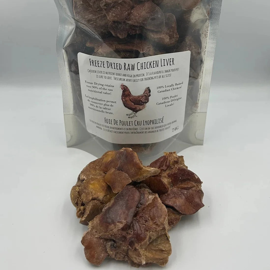 Freeze Dried Raw Chicken Liver