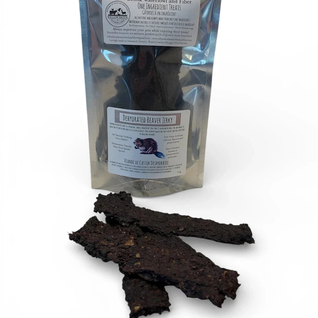 Dehydrated Beaver Jerky