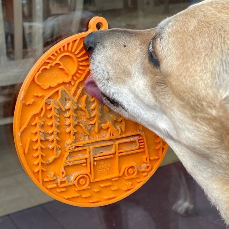 Camp eMat Enrichment Lick Mat with Suction Cups