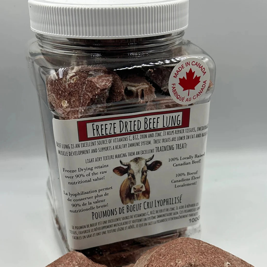 Freeze Dried Beef Lung