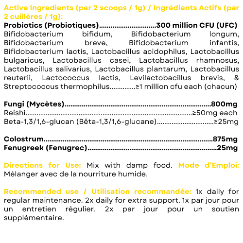 Lean Mass All Natural Mushroom Based Supplement
