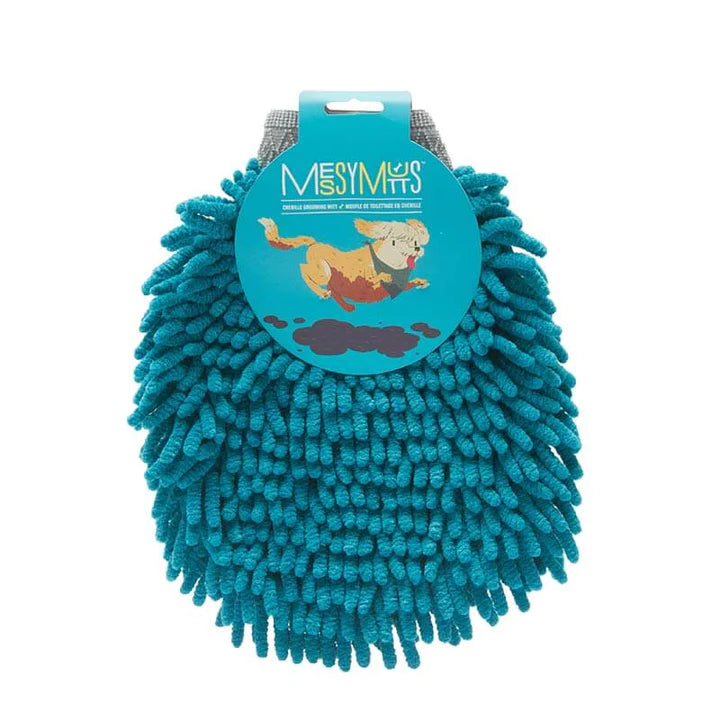 Microfiber Chenille Dog Grooming Mitt