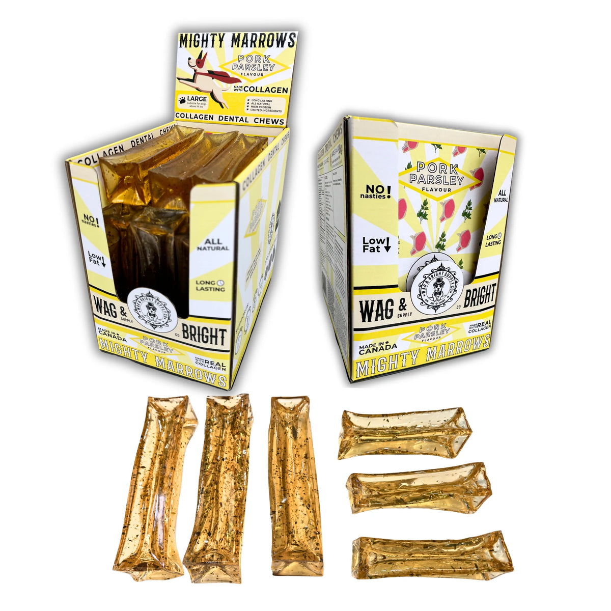 Mighty Marrows Collagen Dental Chews