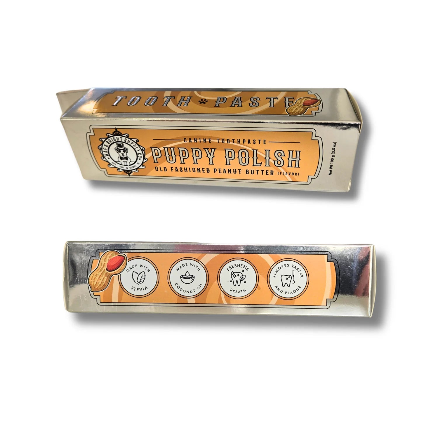 Puppy Polish - Old Fashioned Peanut Butter Toothpaste