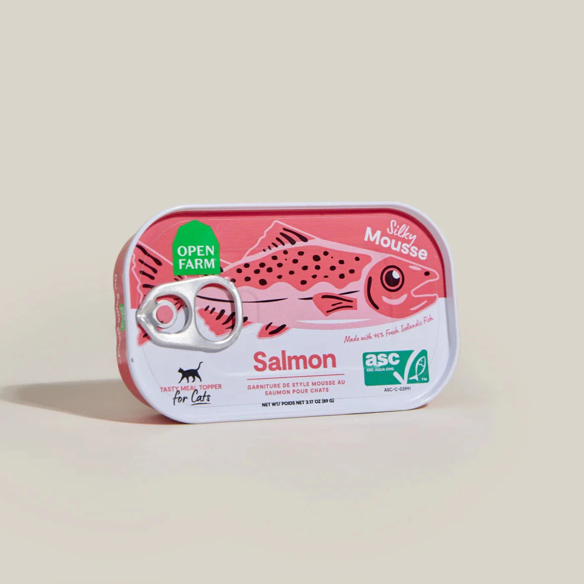 Salmon Mousse Topper for Cats