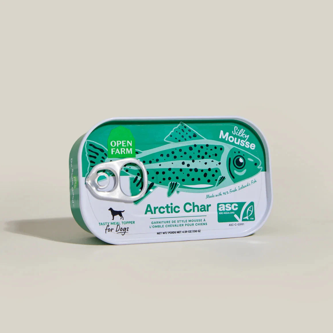 Arctic Char Mousse Topper for Dogs