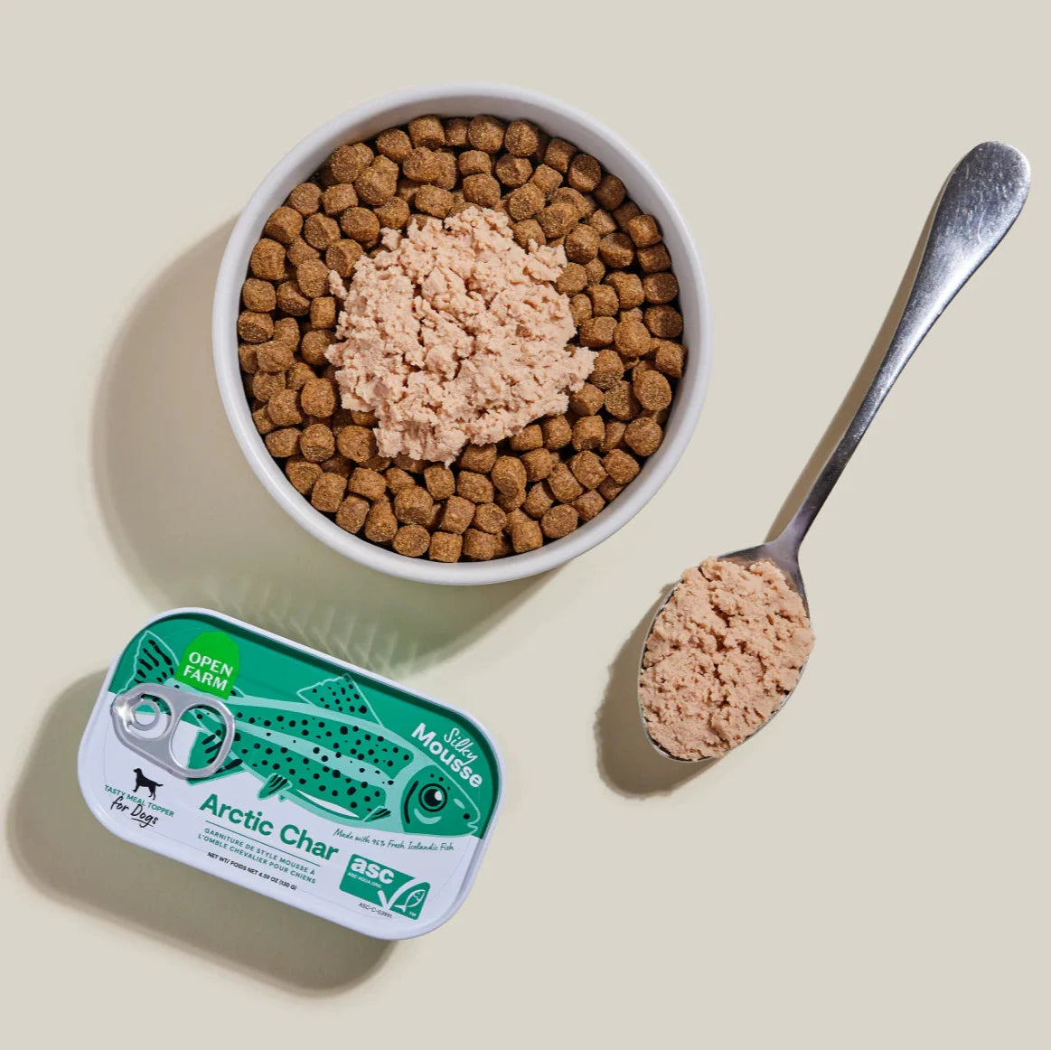 Arctic Char Mousse Topper for Dogs