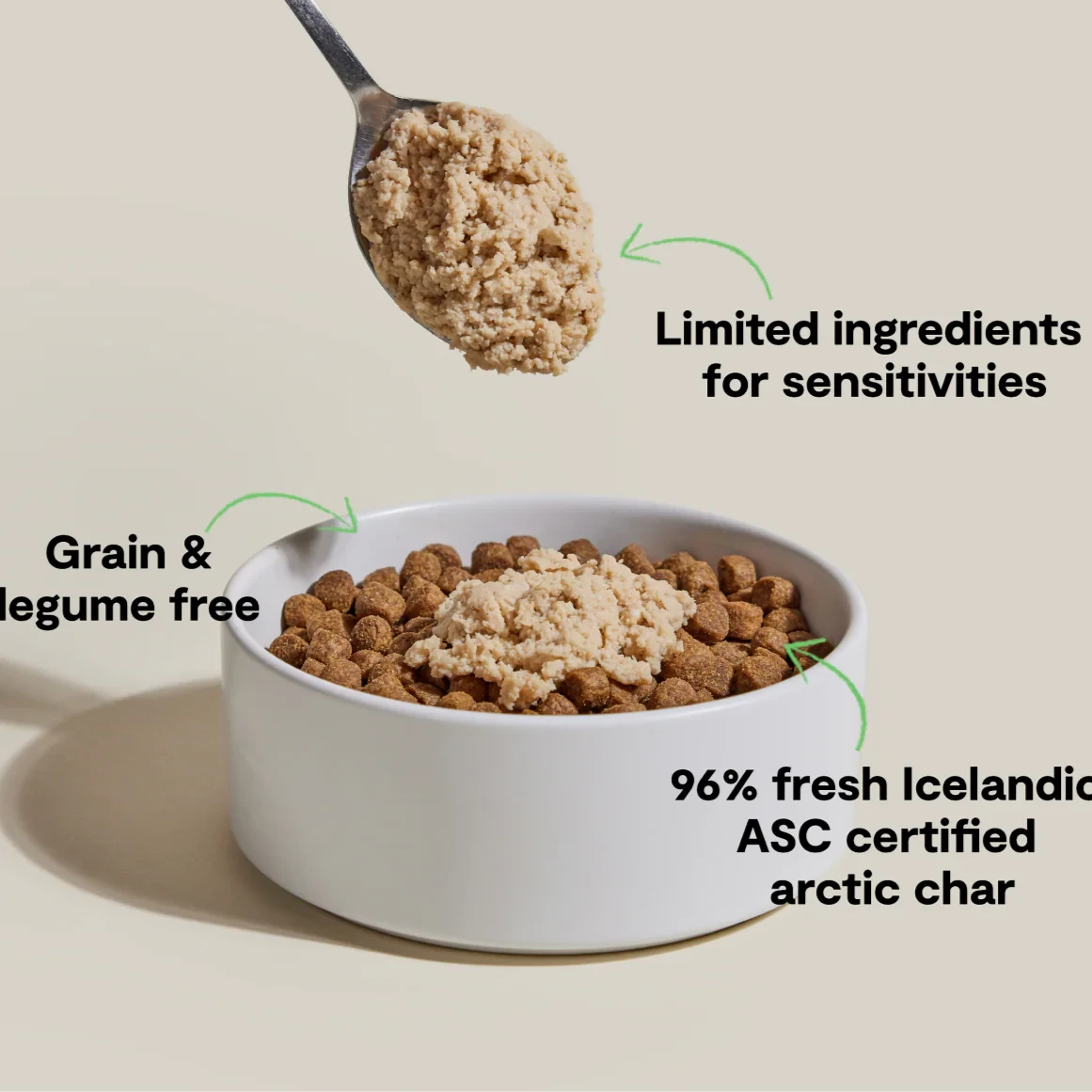 Arctic Char Mousse Topper for Dogs