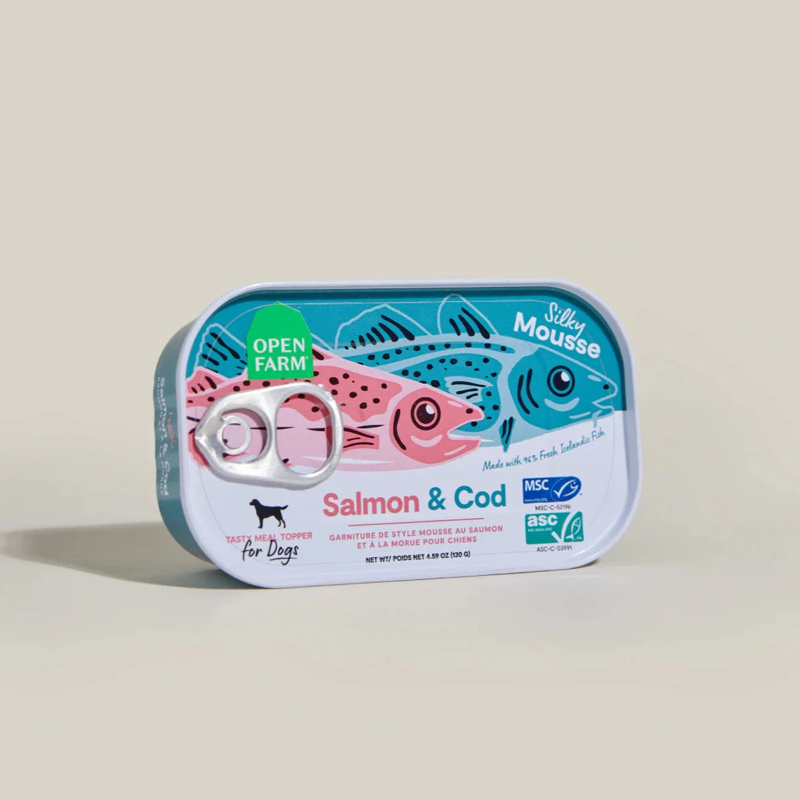 Salmon & Cod Mousse Topper for Dogs