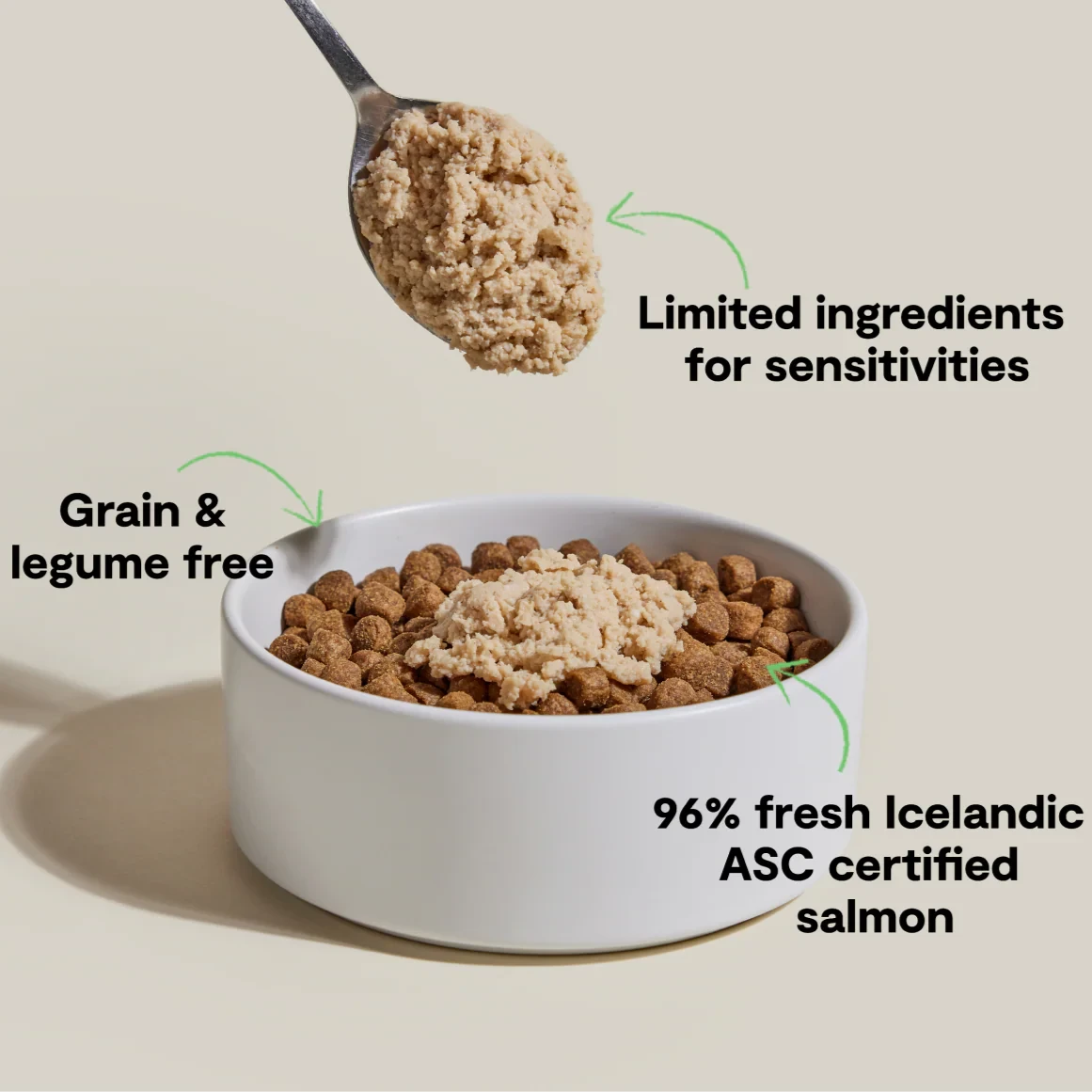 Salmon & Capelin Mousse with Kelp for Dogs