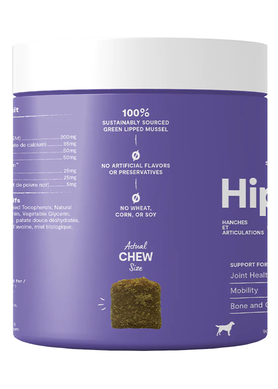 Hip & Joint Supplement Chews for Dogs *FINAL SALE*