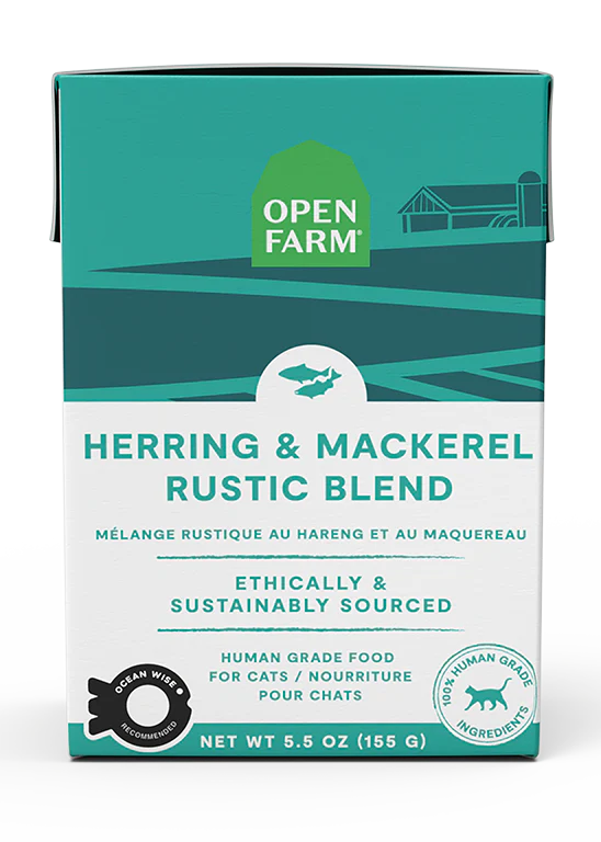 Herring & Mackerel Rustic Blend Cat Food *FINAL SALE*