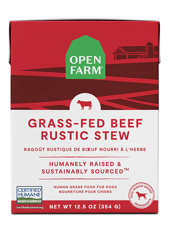 Grass-Fed Beef Rustic Stew Wet Dog Food